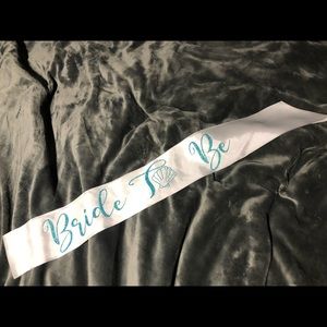 Bride to Be Seashell Sash